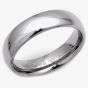 Unique Mens Tungsten Carbide Polished 6mm Ring TUR-8