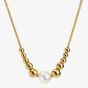 Jersey Pearl Coast Gold Plated Pearl Pebble Necklace COAN-YG