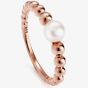 Jersey Pearl Coast Rose Gold Plated Pebble Pearl Ring COAR-RG
