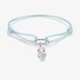 THOMAS SABO Hello Kitty Angel Charm and Blue Textile Bracelet A2244-M07-1-L24V