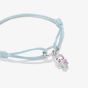 THOMAS SABO Hello Kitty Angel Charm and Blue Textile Bracelet A2244-M07-1-L24V