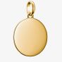 THOMAS SABO Charm Club Connect Gold Plated Large Round Charm CC1273-413-39