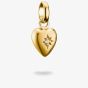THOMAS SABO Charm Club Connect Gold Plated Cubic Zirconia Heart Charm CC1234-414-14