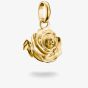 THOMAS SABO Charm Club Connect Gold Plated Rose Blossom Charm CC1263-413-39