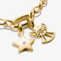 THOMAS SABO Charm Club Connect Gold Plated Cubic Zirconia Star Charm CC1238-414-14
