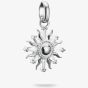 THOMAS SABO Charm Club Connect Silver Cubic Zirconia Sun Charm CC1246-051-14