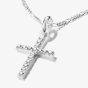 THOMAS SABO Charm Club Connect Silver Cubic Zirconia Cross Charm CC1203-051-14