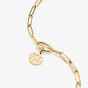 THOMAS SABO Charm Club Connect Gold Plated 999 Angel Number Charm CC1256-414-14