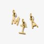 THOMAS SABO Charm Club Connect Gold Plated Letter M Charm CC1219-413-39