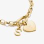 THOMAS SABO Charm Club Connect Gold Plated Letter S Charm CC1225-413-39