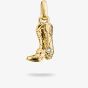 THOMAS SABO Charm Club Connect 18ct Yellow Gold Plated Cubic Zirconia Cowboy Boot Charm CC1325-M01-14