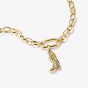 THOMAS SABO Charm Club Connect 18ct Yellow Gold Plated Cubic Zirconia Cowboy Boot Charm CC1325-M01-14