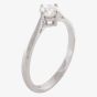18ct White Gold 4 Claw Diamond Ring 063/CR8(0.50ct PLUS)
