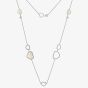 Chopard Happy Hearts 18ct White Gold Mother Of Pearl Necklace 817482-1301
