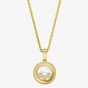 Chopard Happy Diamonds 18ct Yellow Gold Circle Necklace 79A018-0001