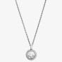 Chopard Happy Diamonds 18ct White Gold Circle Necklace 79A018-1201