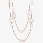 Chopard Happy Hearts 18ct Rose Gold Mother Of Pearl Necklace 817482-5301