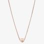 Chopard Happy Hearts 18ct Rose Gold Diamond Necklace 81A054-5001