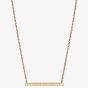 Chopard Ice Cube Pure 18ct Rose Gold Bar Necklace 817702-5001