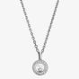 Chopard Happy Diamonds Icons 18ct White Gold Necklace 79A017-1201