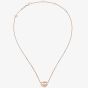 Chopard Happy Diamonds Icons 18ct Rose Gold Heart Necklace 81A611-5001