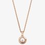 Chopard Happy Diamonds Icons 18ct Rose Gold Necklace 79A017-5001