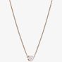 Chopard Ladies My Happy Hearts 18ct Rose Gold Mother-Of-Pearl Necklace 81A086-5301