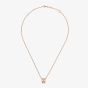 Chopard Ice Cube 18ct Rose Gold 0.14ct Diamond Pendant 797005-5003