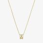 Chopard Ice Cube 18ct Yellow Gold Diamond Barrel Necklace 797005-0003