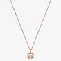 Chopard Happy Diamonds Icons 18ct Rose Gold 0.15ct Brilliant Cut Diamond Necklace 79A115-5001
