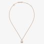 Chopard Happy Diamonds Icons 18ct Rose Gold 0.15ct Brilliant Cut Diamond Necklace 79A115-5001