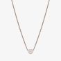 Chopard My Happy Hearts 18ct Rose Gold Heart Necklace 81A086-5001