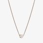 Chopard My Happy Hearts 18ct Rose Gold Heart Necklace 81A086-5001