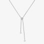 Chopard Happy Hearts 18ct White Gold & Diamond Tie Necklace 81A148-1901