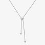 Chopard Happy Hearts 18ct White Gold & Diamond Tie Necklace 81A148-1901