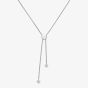 Chopard Happy Hearts 18ct White Gold & Diamond Tie Necklace 81A148-1901