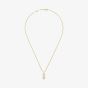 Chopard Happy Diamonds Icons 18ct Yellow Gold Diamond Small Bar Pendant 79A201-0001