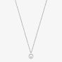 Chopard Happy Diamonds Icons 18ct White Gold Diamond Circle Pendant 81A191-1001