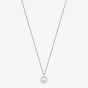 Chopard Happy Diamonds Icons 18ct White Gold Diamond Circle Pendant 81A191-1001