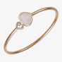 Chopard Happy Hearts 18ct Rose Gold Mother Of Pearl Bangle 857482-5303 (M)