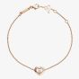 Chopard Happy Diamonds 18ct Rose Gold Heart Bracelet 85A054-5001