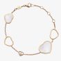 Chopard Happy Hearts 18ct Rose Gold Mother Of Pearl Bracelet 857482-5031