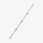 Chopard Happy Diamonds Icons 18ct Rose Gold Diamond Link Bracelet 85A117-5010