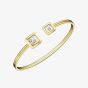 Chopard Happy Diamonds Icons 18ct Yellow Gold Diamond Bangle 85A114-0002B