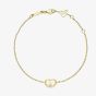Chopard Happy Diamonds Icons 18ct Yellow Gold Diamond Heart Bracelet 85A192-0001