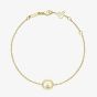 Chopard Happy Diamonds Icons 18ct Yellow Gold Diamond Circle Bracelet 85A191-0001