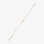 Chopard Happy Diamonds Icons 18ct Yellow Gold Diamond Circle Bracelet 85A191-0001