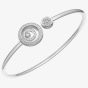 Chopard Happy Spirit 18ct White Gold & 0.47ct Diamond Bangle 858230-1001