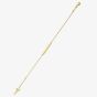 Chopard Ladies Ice Cube 18ct Yellow Gold Cube Bar Bracelet 857702-0001
