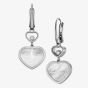 Chopard Happy Hearts 18ct White Gold Mother Of Pearl Diamond Earrings 837482-1310